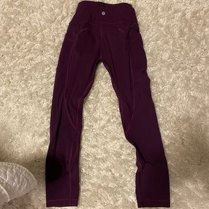 lululemon cropped leggings
